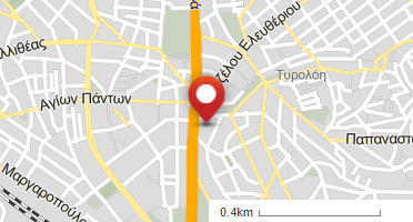 Location of business on map