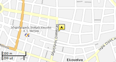Χάρτης και σημείο της επιχείρησης