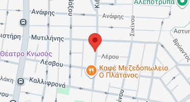 Location of business on map