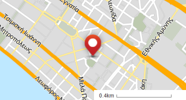 Location of business on map