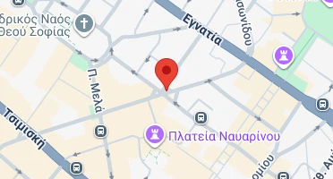 Location of business on map