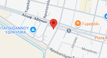 Location of business on map