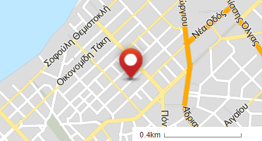 Location of business on map