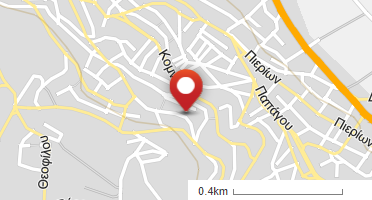 Location of business on map
