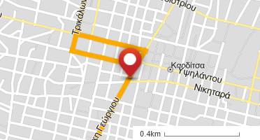 Χάρτης και σημείο της επιχείρησης