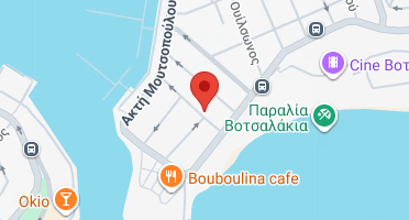 Location of business on map