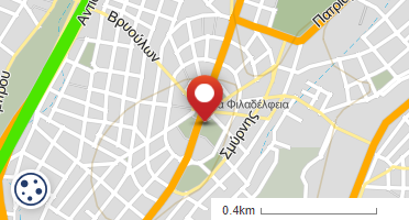 Location of business on map