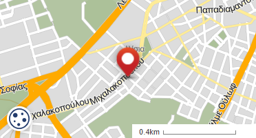 Location of business on map