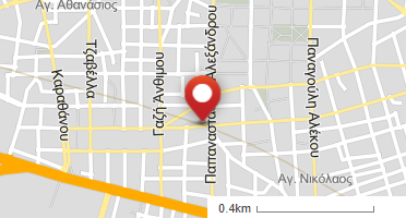Location of business on map