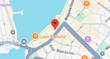 Location of business on map