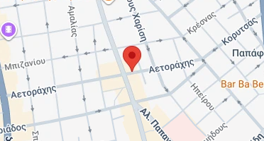 Location of business on map