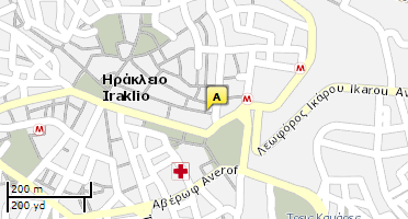 Χάρτης και σημείο της επιχείρησης