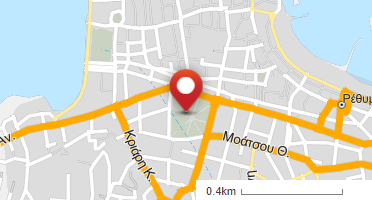 Χάρτης και σημείο της επιχείρησης