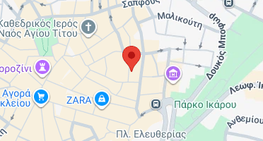 Location of business on map