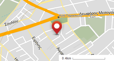 Location of business on map