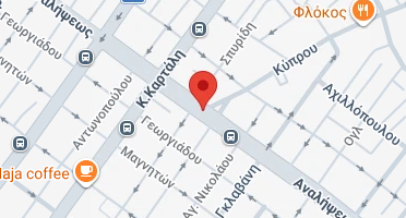 Location of business on map