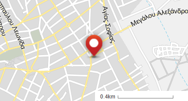 Location of business on map