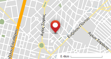 Location of business on map