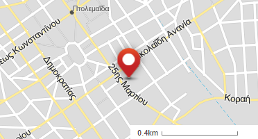 Χάρτης και σημείο της επιχείρησης