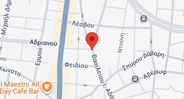 Location of business on map