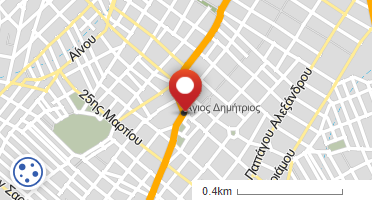 Location of business on map