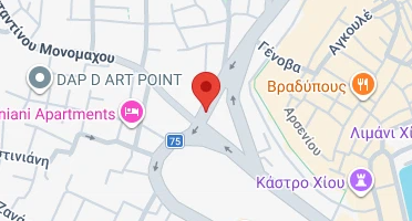 Χάρτης και σημείο της επιχείρησης