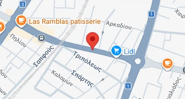 Location of business on map