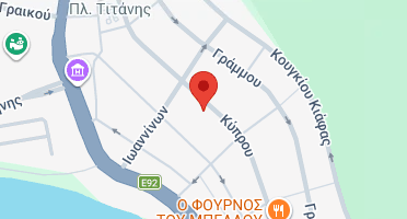 Location of business on map
