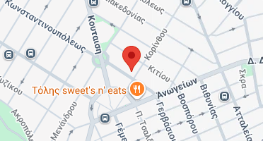 Location of business on map