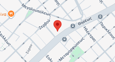 Location of business on map