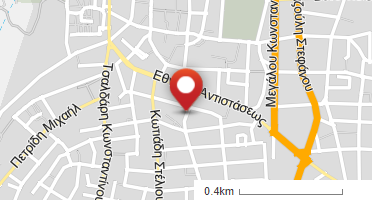 Location of business on map
