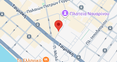 Location of business on map