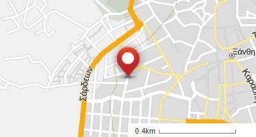 Location of business on map