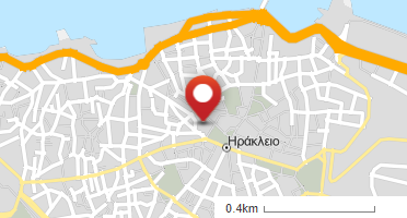 Location of business on map