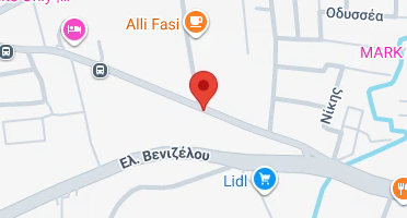 Χάρτης και σημείο της επιχείρησης