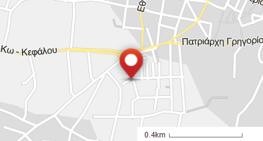 Location of business on map