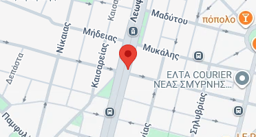 Location of business on map