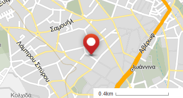 Location of business on map