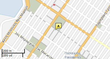 Location of business on map