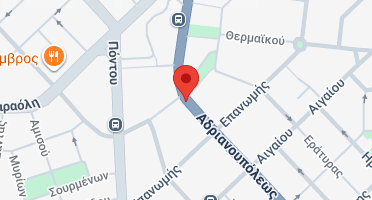 Location of business on map