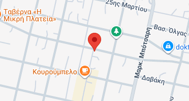 Location of business on map