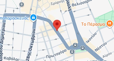 Location of business on map