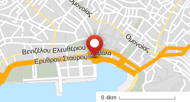 Χάρτης και σημείο της επιχείρησης