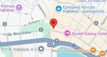 Location of business on map