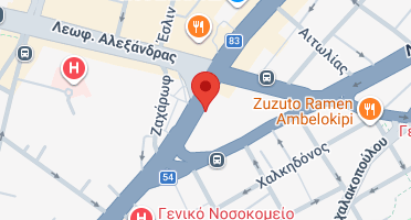 Location of business on map