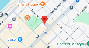 Location of business on map