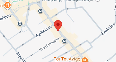 Location of business on map