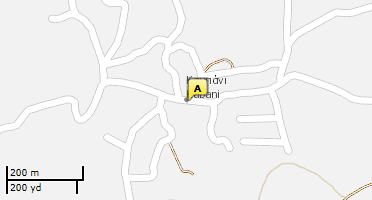 Location of business on map