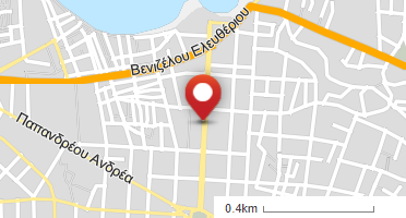 Location of business on map