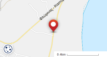 Location of business on map